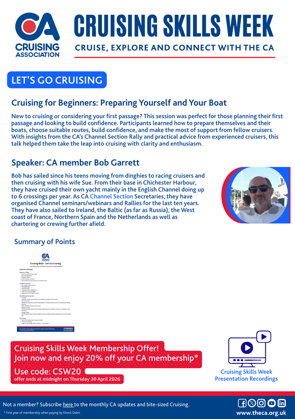 Cruising for Beginners: Preparing Yourself and Your Boat