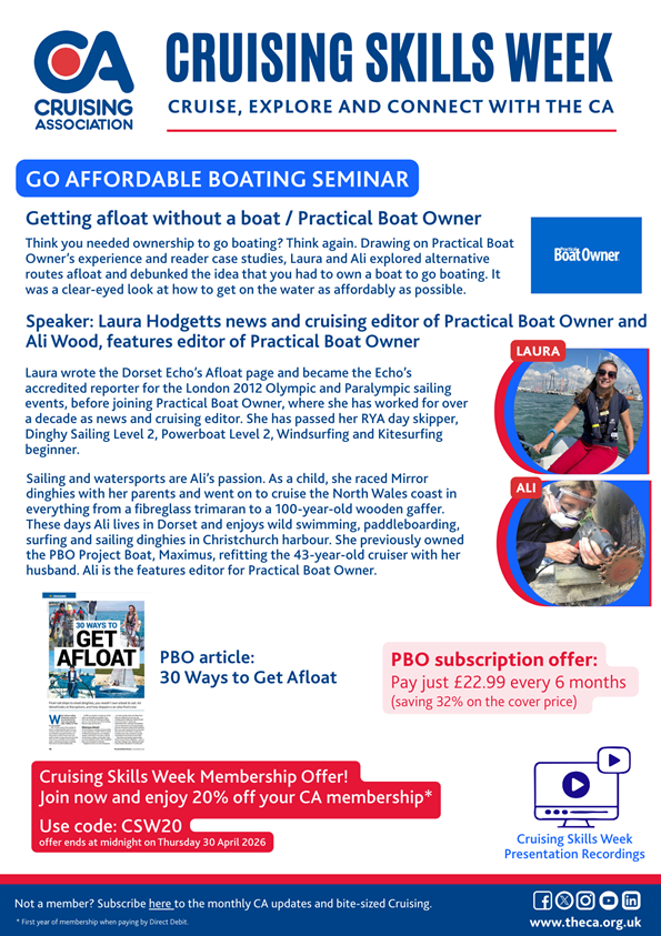 Getting afloat without a boat