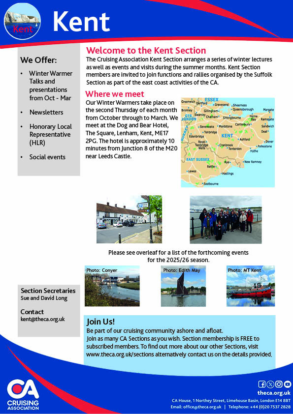 CA Kent Section flyer