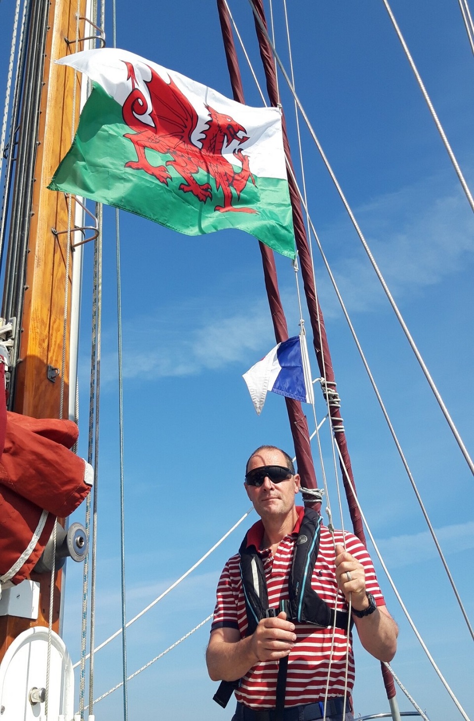 Bob Slay - Entering God's Wonderful Country (and my homeland) in 2021, having crossed the Bristol Channel