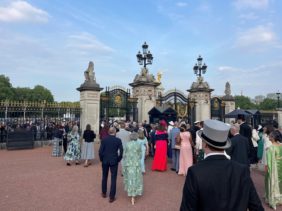 CA volunteers attend Buckingham Palace Garden Party