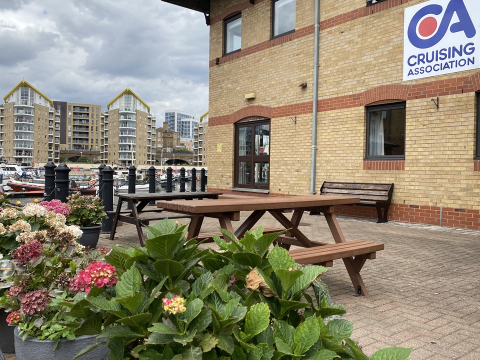 CA House, overlooking Limehouse Basin