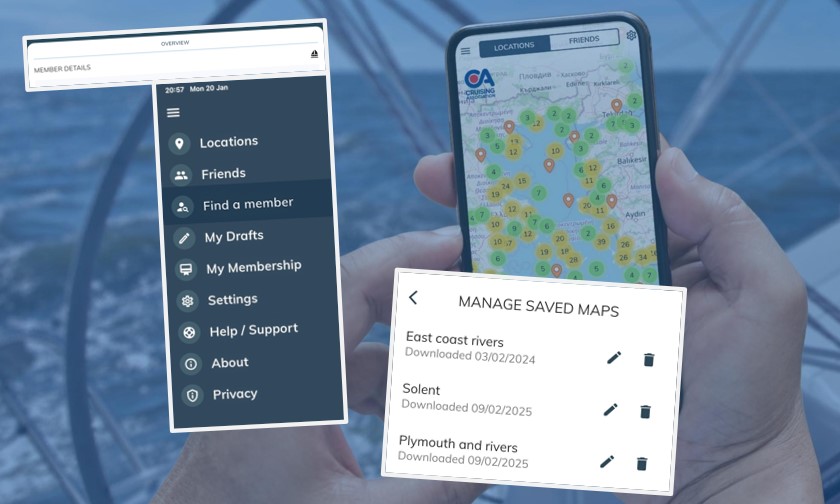 The CA's CAptain's Mate app