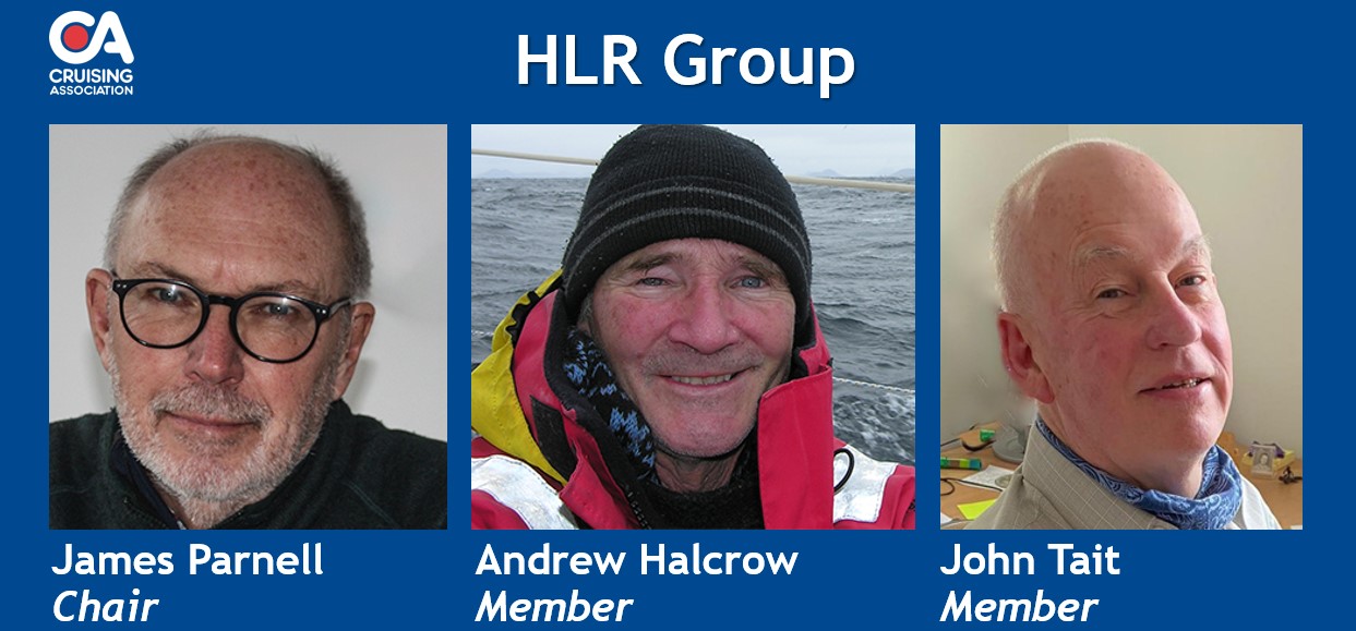 New Chair and members of the CA's HLR group