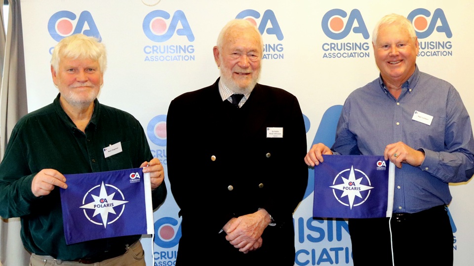 Nick Chapman & Nigel Cuthbert with Polaris Awards