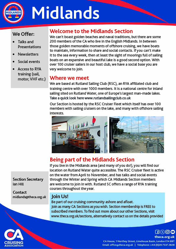 Midlands Section flyer