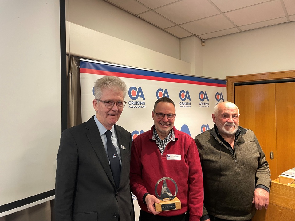 New Horizons Trophy winner Richard Tucker