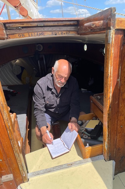 2025 CA Log Competition judge, Dick Durham